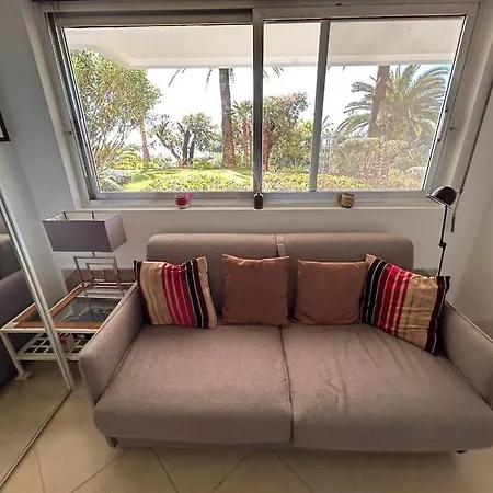 Studio Golfe-Juan Piscine Plage Privee Tennis Buitenkant foto